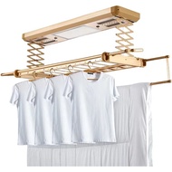 Clothes Drying Rack Automatic Electric Clothes Rack Electric Hanger Dryer Automated Laundry Rack System  Electric Clothes Rack Electric Hanger Dryer Automated Laundry Rack System  Electric Balcony Automatic Lifting Inligent Remote Control Clothing Rod esc