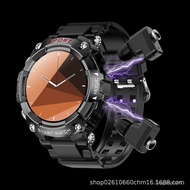 Jam Tangan Pintar T96 TWS Dua-dalam-Satu Terbina dalam Rekod Sukan Mudah Alih Pemantauan Kesihatan J