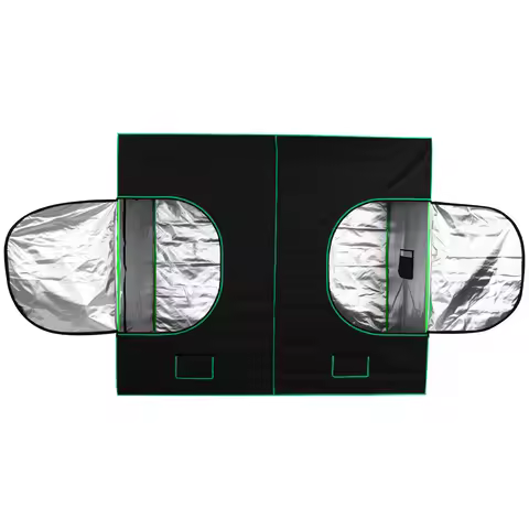 4x8 Plant Growing Tent 600D Oxford Fabric 94x47x78inch Garden Growing Dark Room with Observation Win