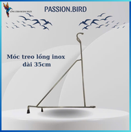 Combo 3 móc lồng chim treo tường giá rẻ chất liệu inox 304 không rỉ