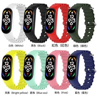 Xiaomi Smart band 9 Strap 6/5/4/Universal Wristband Ocean Silicone Integrated Replacement mi band No
