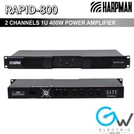 Harpman 2 CHANNELS 1U 400W POWER AMPLIFIER RAPID-800