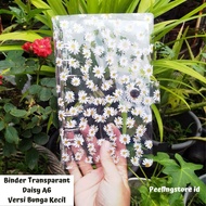 DAISY A6 TRANSPARENT BINDER 6 RING BUDGETING PACKAGE A6 BINDER SAVING PACKAGE
