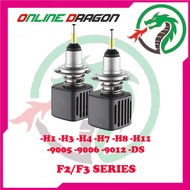 1 SET 2 PCS MOVER LED SAMSUNG CAR HEAD LAMP F2 / F3 FOG LAMP FOG LIGHT FOR H1 H3 H4 H7 H8 H11 9005 9