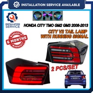 Honda City TMO GM2 GM3 (2008-2013) LED Tail Lamp Tail Light with signal running