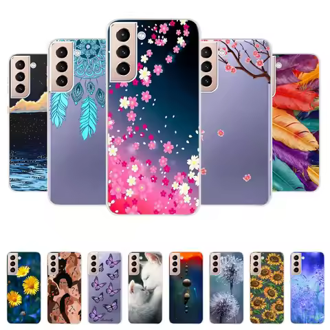 Fashion Printed Case For Samsung Galaxy S21 Soft Silicone TPU Phone Cases Cover For Samsung S21 Plus