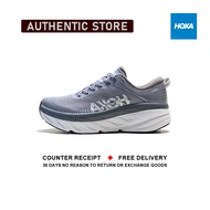 รับประกันของแท้ Hoka One One Bondi 7 " Grey " รองเท้ากีฬา 1110518 - WDDS รับประกัน 1 ปี