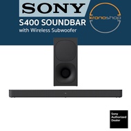 Sony S400 2.1ch 330W Soundbar with Wireless Subwoofer HT-S400 HTS400