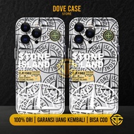 HP CLEAR CASE STONE ISLAND OPPO A96 A5S A7 A9 2020 A12 A16S A17K A18 A31 A35 A36 A38 A76 A78 4G A52 