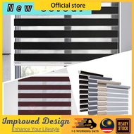 BIDAI TINGKAP EASY INSTALL / MODERN BLIND CURTAIN / ZEBRA BLINDS WINDOW / ROLLER FOR KITCHEN