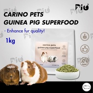 [24HR SHIP] CARINO PETS PREMIUM GUINEA PIG SUPERFOOD 1KG Guinea Pig Food Pellet 天竺鼠饲料粮食 Makanan Guin