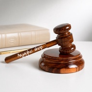 GAVEL HARDWOOD MADE SOLID for laws