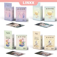 LINXX 50 Pcs Felix Hyunjin Yeonjun KPOP Album Lomo Card Kpop Laser Photocards  Postcards  Series