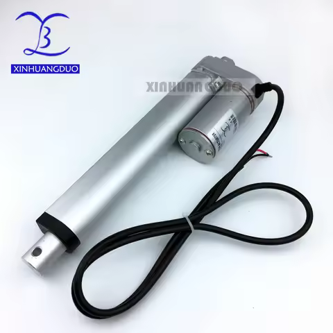12V 24V 150mm/6inch stroke 900N /198LBS micro linear actuator electric linear actuator TV lift high 