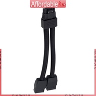 GLO 12VHPWR Adapter 2x 8Pin to 16Pin GPU Extension Cable for 3090Ti 4070Ti 4080 4090 Graphics Card G