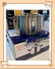 Buffalo 牛頭牌 24cm          6公升加厚底不銹鋼煲