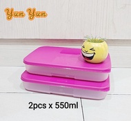 Tupperware Freezermate (2 PCS) - 550ml - Pink