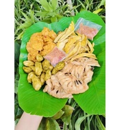 Combo of dried fruit pineapple, mango, young toad, dried custard apple is addictive 500g