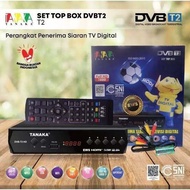 STB TV Digital Set Top Box DVB T2 - Tanaka V2 Body Metal / Besi