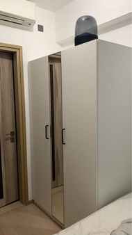 IKEA 三門PAX衣櫃連鏡