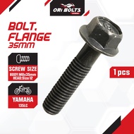 95817-08035 Yamaha Original 135LC (1014) Bolt Exhaust Chassis Tengah Size 12 Panjang 35mm