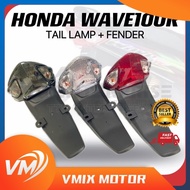 HONDA WAVE100R TAIL LAMP + FENDER WAVE100 R WAVE 100 R LAMPU BELAKANG + EKOR