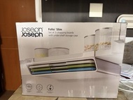 全新Joseph Joseph 懸掛式砧板收納架連多色 砧板3塊套裝