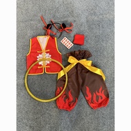 เครื่องแต่งกาย Nezha, เสื้อผ้า, เด็ก, เด็กผู้หญิง, ปีศาจเด็กชาย, การแสดง cos, แอนิเมชั่นชุดฮัลโลวีนช