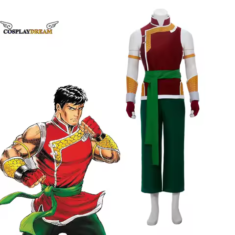 Shang-Chi and the Legend of the Ten Rings Cosplay Shang Chi Costume Outfit Master of Kung Fu Men's H