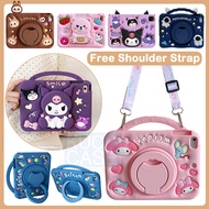 For Samsung Tab A9 A11 8.7 X130 X135 A11+ 5G A9+ A11 Plus 2025 X230 X236B Silicone 360° Rotation Fol