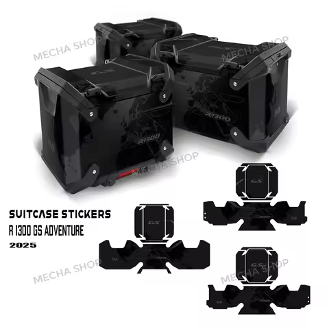 For R1300GSA GS 1300 Adventure GSA 1300 Protector 2024 2025 Motorcycle Suitcase Stickers Protective