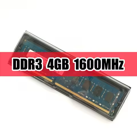 Original HY Chipset DDR3 4GB 1RX8 2RX8 PC3 PC3L 12800U 4G 1600 MHZ PC Memory RAM Memoria Module Comp