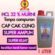 HCL murni 32%hcl pembersih bekas semenpembersih bekas semen lantai keramikpembersih kerak kamar mand