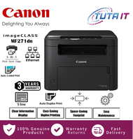 CANON imageCLASS MF271dn AIO Duplex Network Mono Laser Printer (Black)