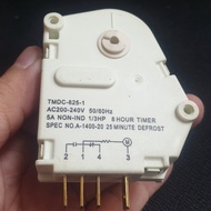 Defrost timer TMDC-825-1, AC200-240V 50/60Hz 1/3HP , 8 Hour Timer