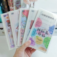 Financial Management 31 Days 52 Weeks 100 Days Long Type a6 Money Bag Make Money Get Rich Style Can 