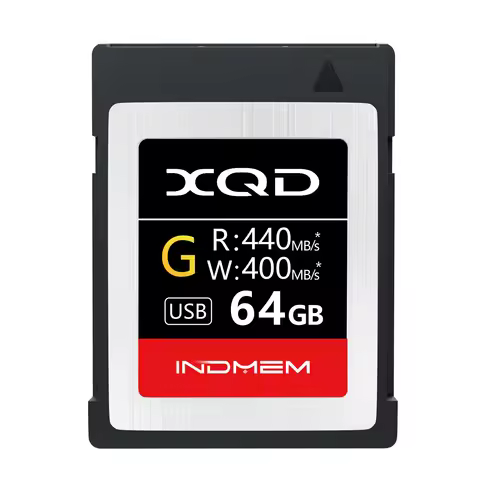 MLC XQD Memory Card 5X Tough XQD Flash Memory Card 64GB/128GB High Speed G Series| Max Read 440MB/s 