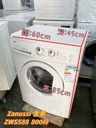 洗衣機(金章牌) 超簿身 大眼仔800轉 95%新 ZWS588 (包送貨及安裝)