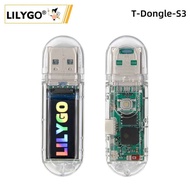 ลิลลี่โก® บอร์ดพัฒนา T-Dongle-S3 ESP32-S3 พร้อมหน้าจอ 0.96 นิ้ว ST7735 LCD รองรับ WiFi Bluetooth การ