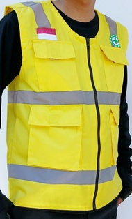 Rompi Safety First Import Proyek Tambang Pertamina Terbaru 2025 Basic Korean Style Bahan American Dr
