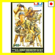Tamiya 1/48 Military Miniature Series No. 13 U.S. Army Infantry GI Set Plastic Model 32513