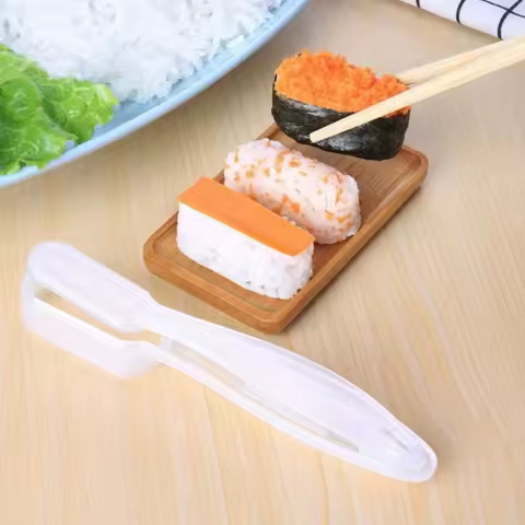 Mold Set, Onigiri Rice Ball Bento Press Maker Kit, Nori Rice Mold - Japanese Cuisine Sushi Making To