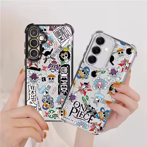 Cartoon One Piece Case for Samsung Galaxy A52 A53 A51 A54 A02 A05 A55 A73 A06 A03 A07 A04 Phone Cove