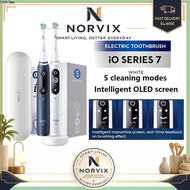 Norvix Oral-b iO7 electric toothbrush 3D brush head with visible changes in 5 modes