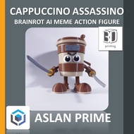 CAPPUCCINO ASSASSINO ACTION FIGURE 3D Print Toy Toy Toys Collection Collection CAPPUCCINO Espressona
