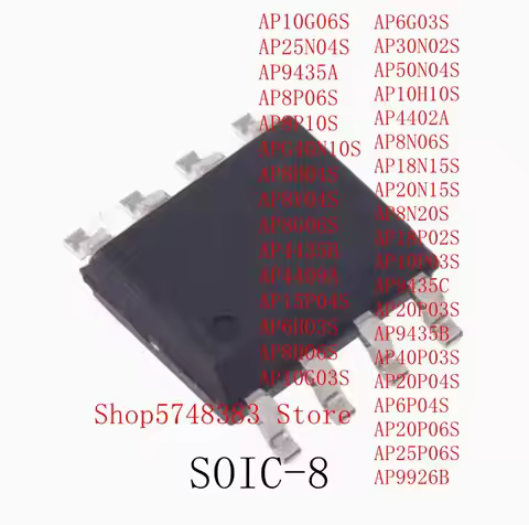10PCS AP6G03S AP30N02S AP50N04S AP10H10S AP4402A AP8N06S AP10G03S AP6G03S AP30N02S AP50N04S AP10H10S