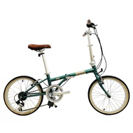 RALEIGH CLASSIC FOLDING BIKE 20" BICYCLE SHIMANO 7SPEED DARK GREEN,BLUE,RED,SILVER