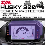 SCREEN PROTECTOR SYM HUSKY300 HUSKY 300 PROTECTOR METER DASH BOARD TINTED ACCESSORIES ACCESSORY MODI