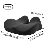 Ergonomic Thickened Memory Foam Seat Cushion for Office Chairs - Heavy-Duty Chair Pad with Removable
