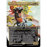 The Lost Caverns of Ixalan Commander Decks Variants: Pantlaza, Sun-Favored (0020 - Borderless)